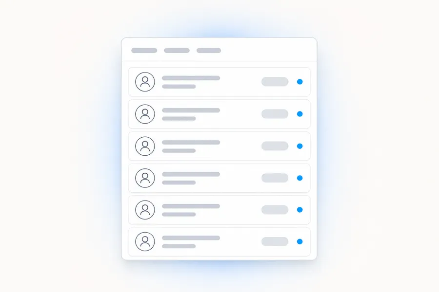 Referrals view of the referral dashboard